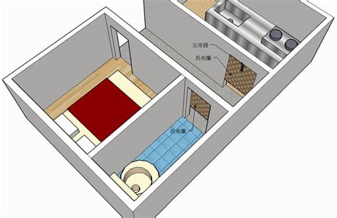 廁所對廚房|廚房門對廁所門